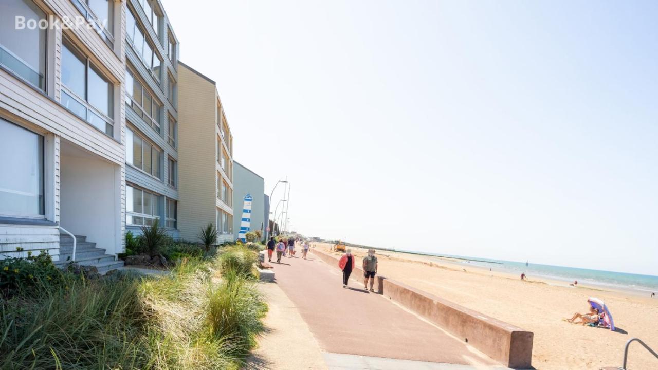 La Plage - Appartement Vue Mer Courseulles-sur-Mer Exteriér fotografie